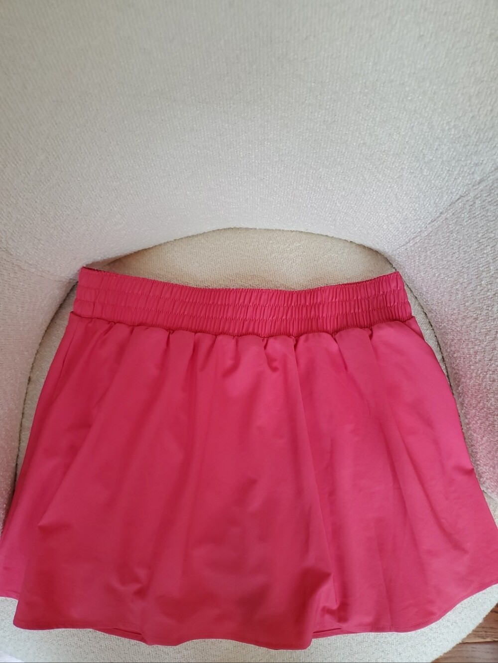 Tommy Bahama Bright Pink Active Skirt Skort Womans Stretch Waist Size Large